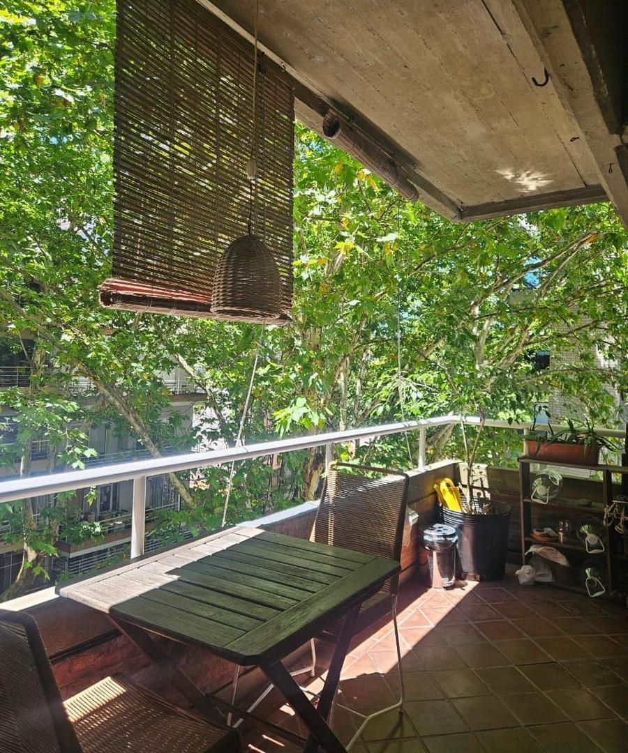 hermoso 2 ambientes con balcón corrido en Palermo Hollywood