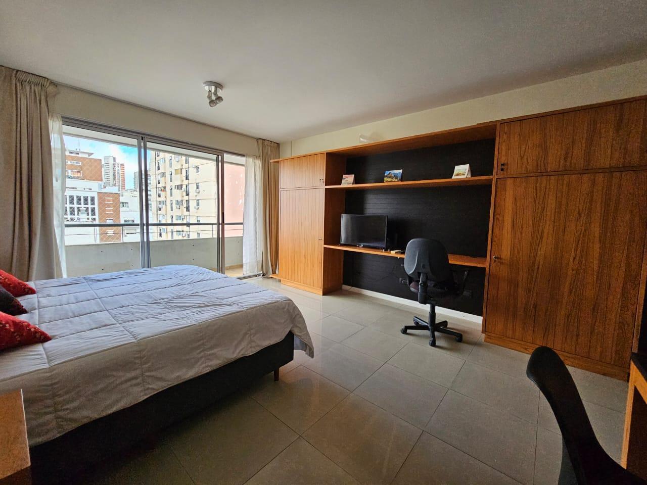 Monoambiente amoblado en Recoleta con amenities