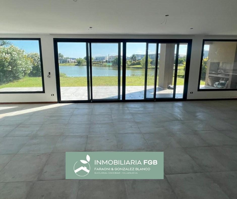 Casa a la laguna en Venta en Barrio Norte | El Cantón, Escobar | gran espejo de agua | OPORTUNIDAD!