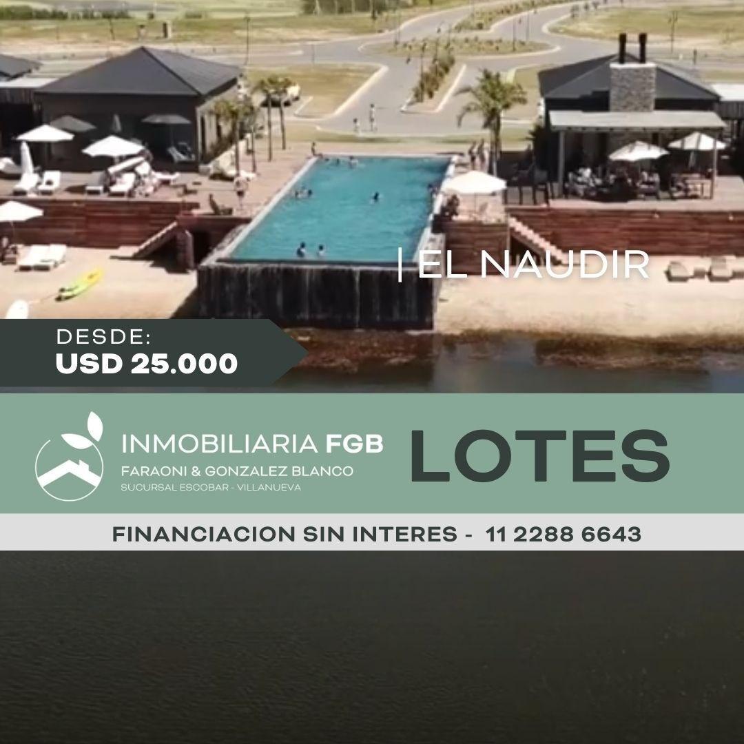 Lotes desde USD 25.000 | EL NAUDIR | ESCOBAR | OPORTUNIDAD