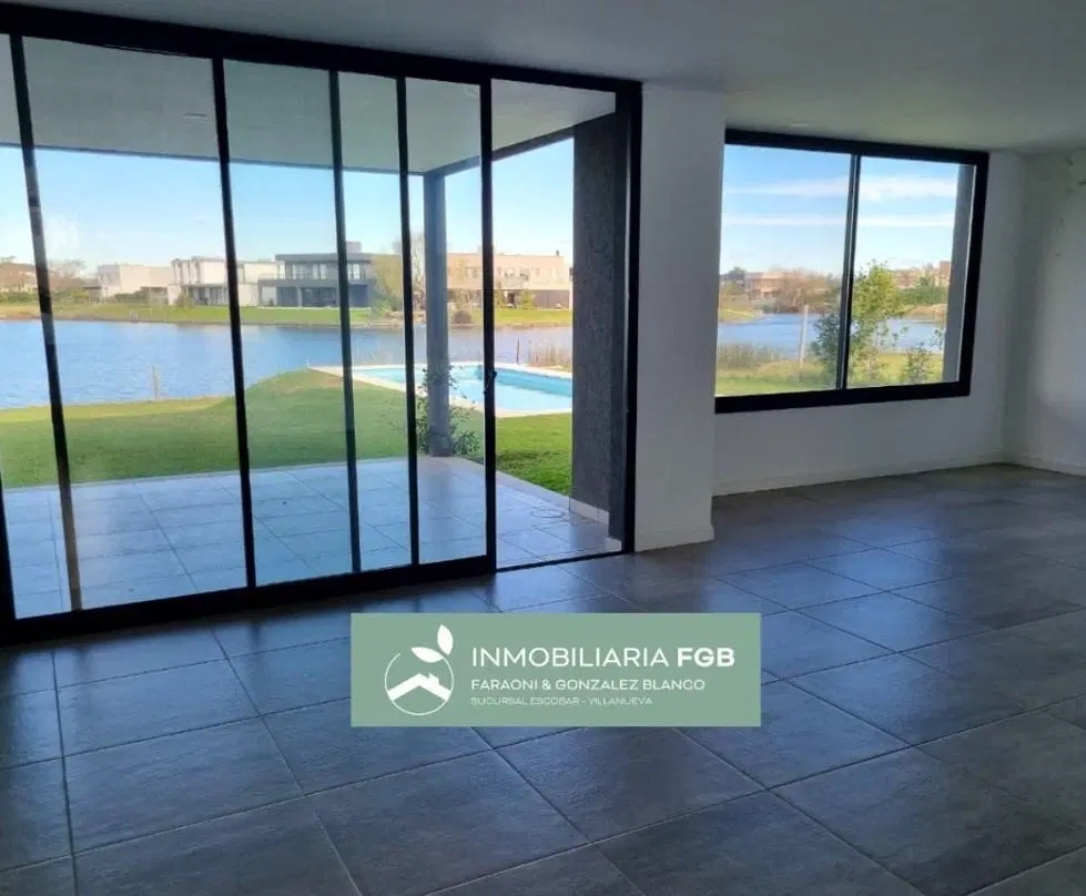 Casa a la laguna en Venta en Barrio Islas - El Cantón, Escobar - 3 dormitorios - Pileta - Gran espej 4