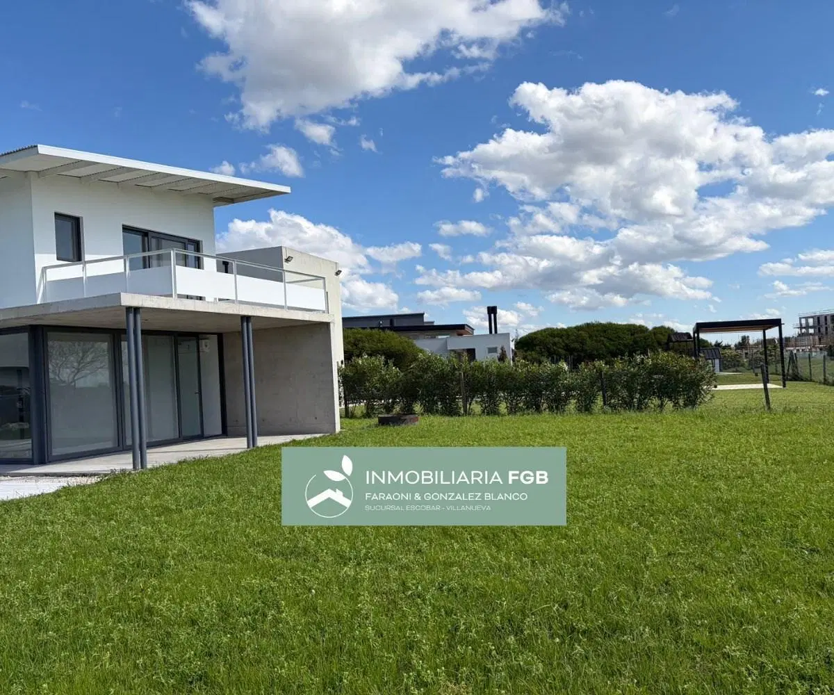 Casa al Golf con pileta en Alquiler en  Barrio Golf El Cantón, Escobar | Terraza - Diseño y calidad 4
