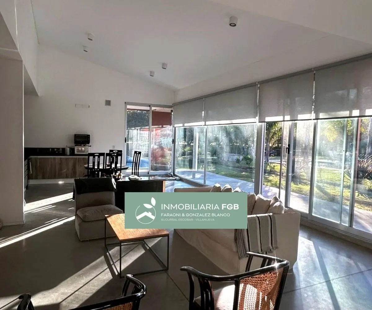 Casa en Alquiler en Barrio Norte - El Cantón - 3 dormitorios - pileta - Ingreso inmediato- Orientaci 4