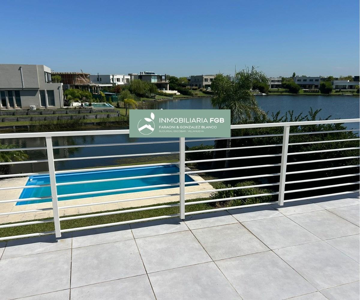 Foto de Casa a la laguna en Venta en Barrio Ceibos | Puertos, Escobar | pileta, imagen 5
