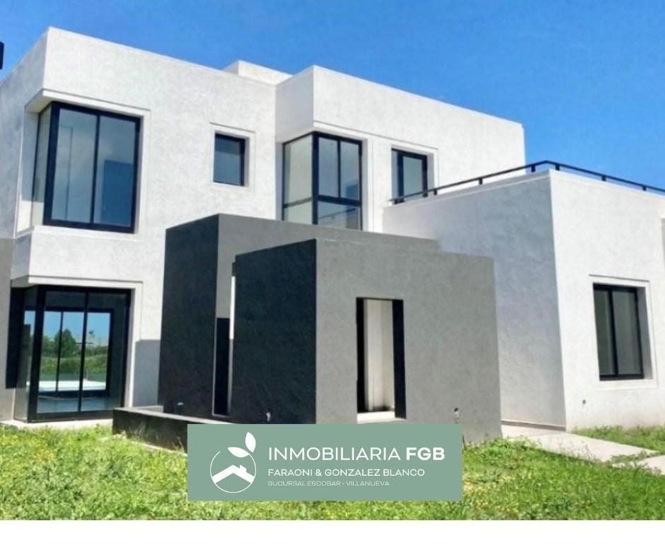 Foto de Casa a la laguna Venta Barrio Golf El Cantón Escobar, imagen 3