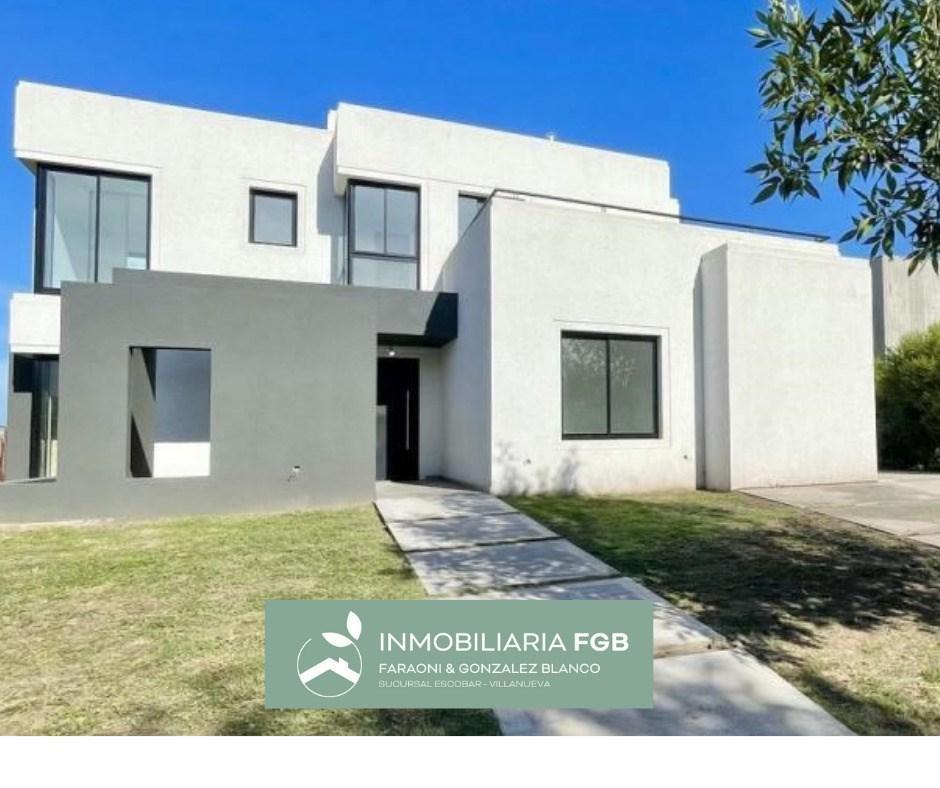 Foto de Casa a la laguna Venta Barrio Golf El Cantón Escobar, imagen 5