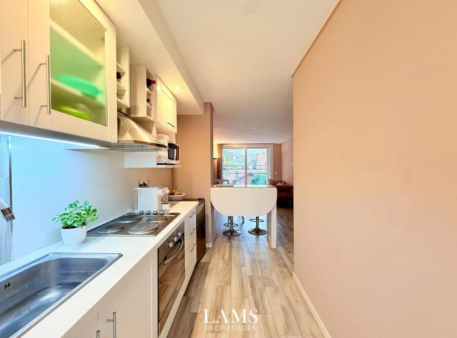 Departamento en Guemes - alquiler 8