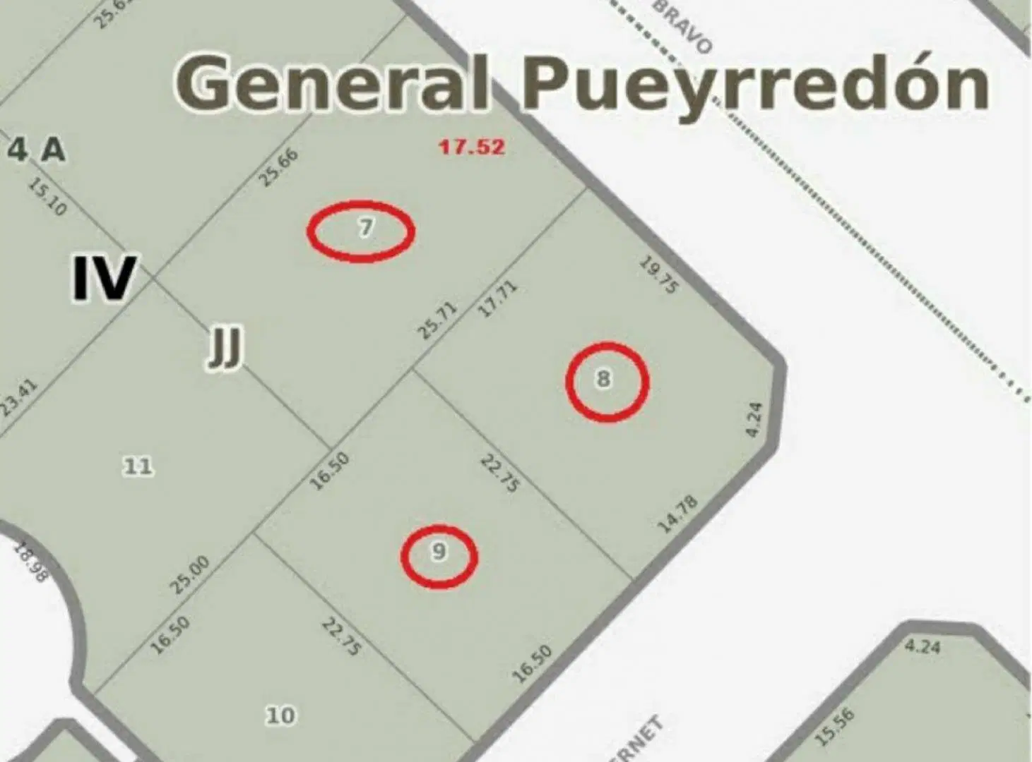 Venta de lotes en block - Apto Estacion de Servicio - Mario Bravo Punta Mogotes - 1.224.mts 8
