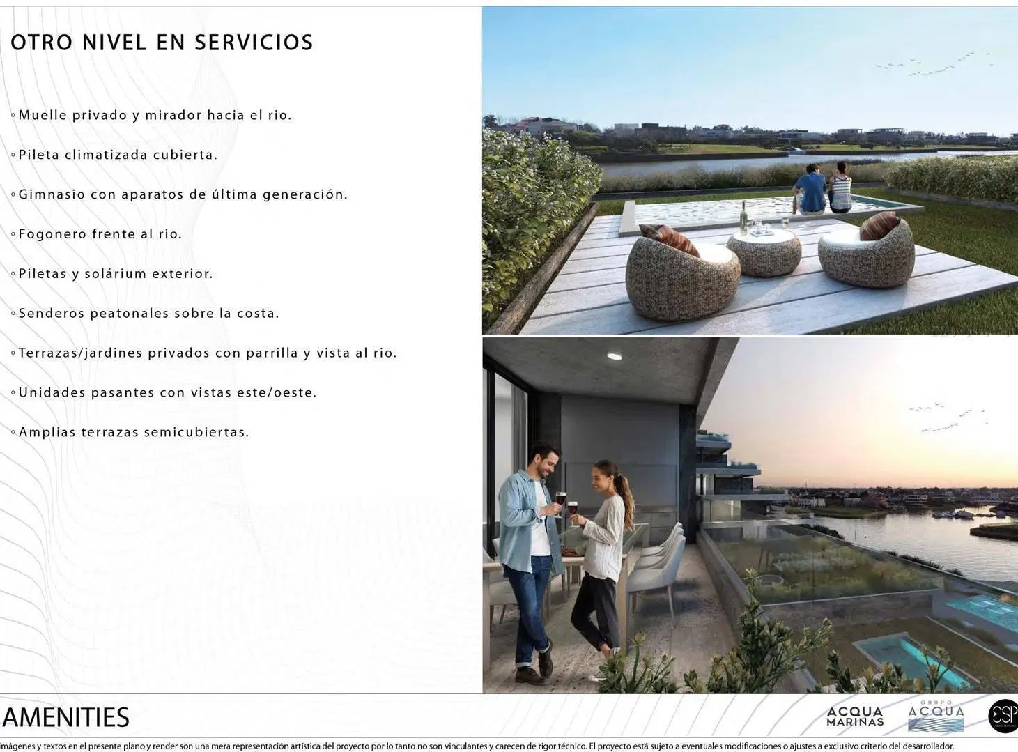 Departamento  en Venta en Acqua Marinas, Nordelta, Tigre 3
