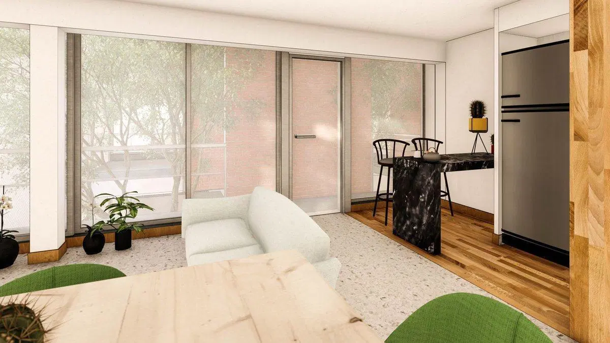 VENTA DEPARTAMENTO DE DOS DORMITORIOS FINANCIADO 2