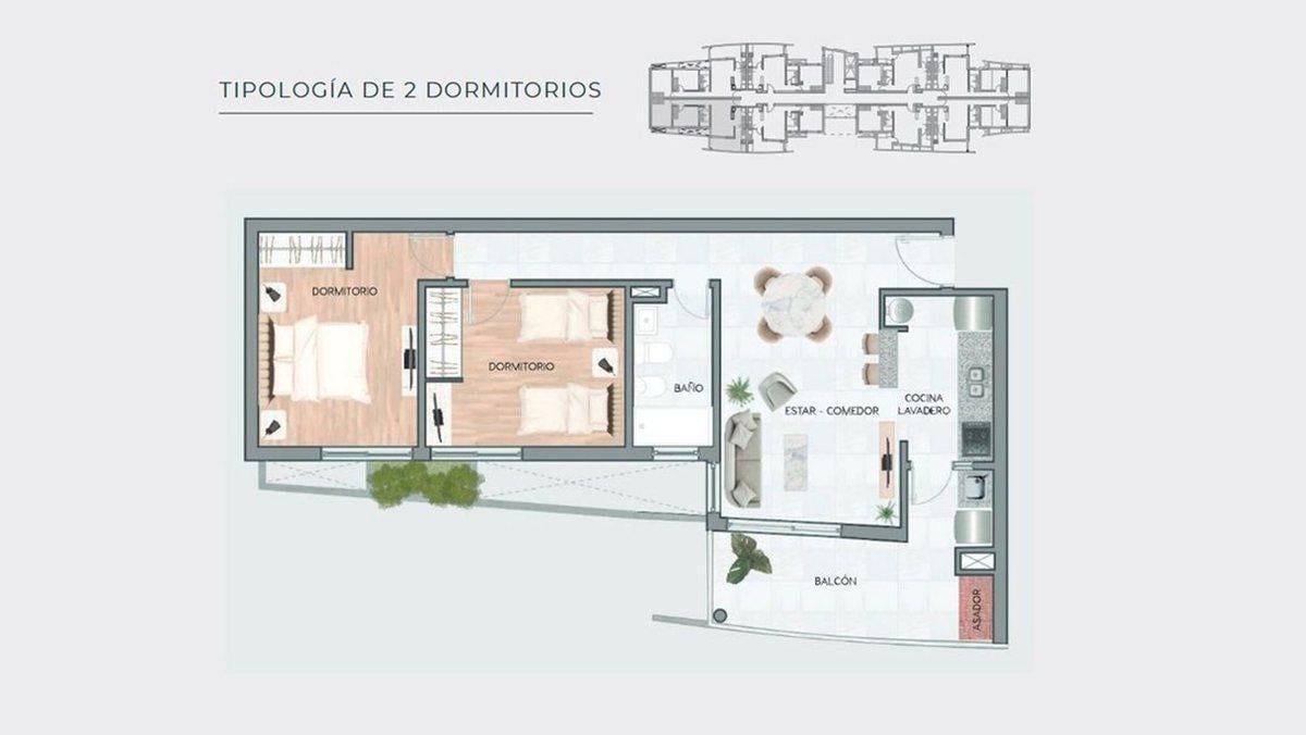 Se vende dpto oportunidad de 2 dorm y cochera