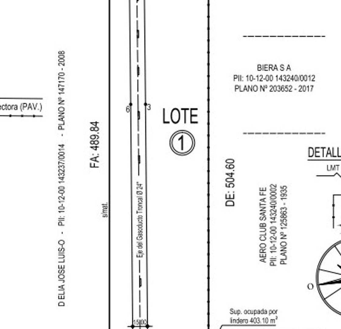 Foto de VENTA DE 5 HECTAREAS SOBRE RUTA 19 AREA INDUSTRIAL, imagen 3