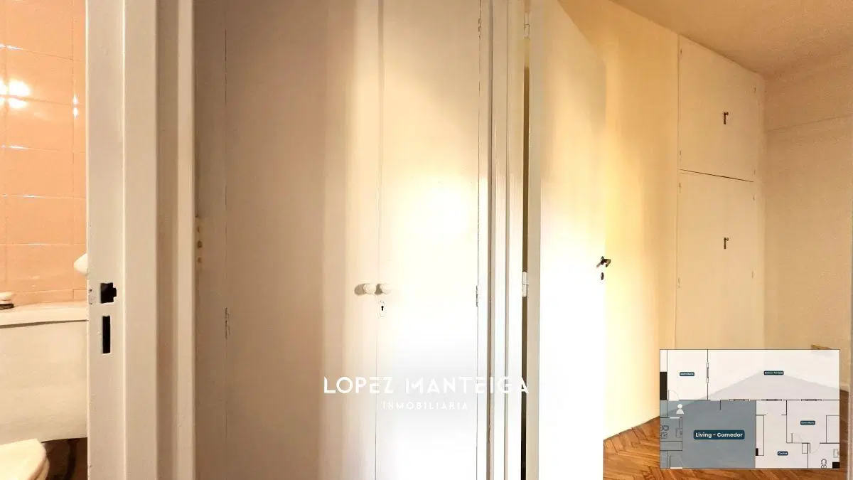 Departamento 3 Ambientes con Balcon Terraza Venta en Recoleta 4
