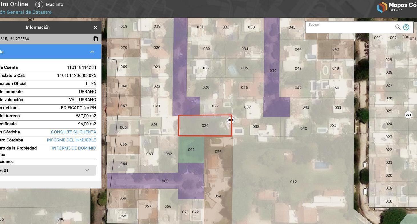Foto de Terreno en Venta de 687 m² | Argüello, imagen 3