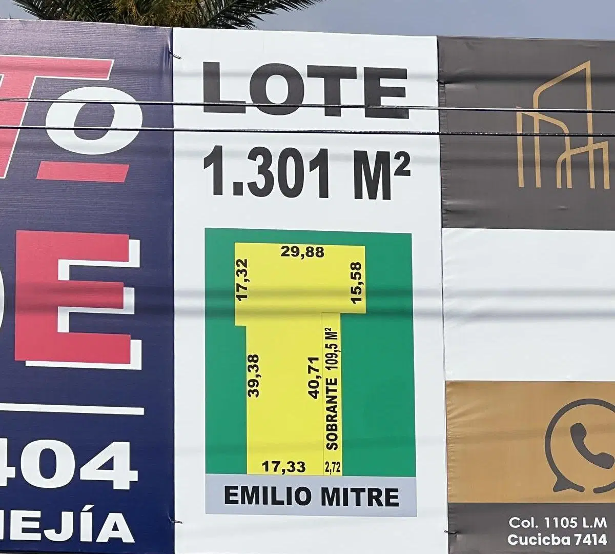 VENTA | Terreno de 1.301m2 en Villa Sarmiento. 3