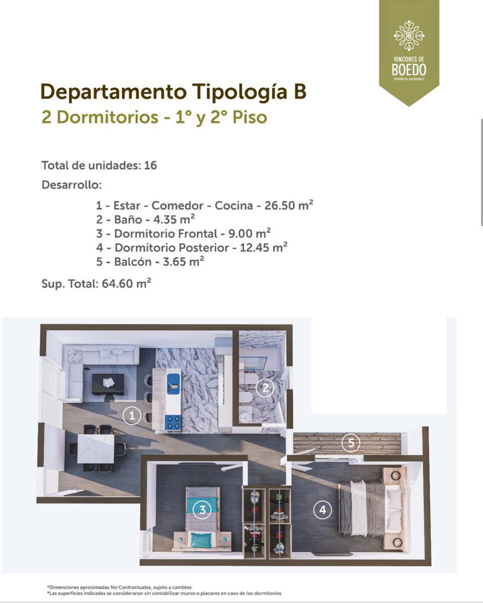 Exclusivos Departamentos en Pozo de 1 y 2 Dorm.. Edificio con Sum. Financiacion! 5