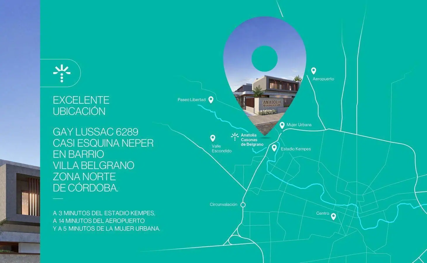 Casas Premium de 3 Dormitorios | Villa Belgrano | Últimas dos 2 Unidades Disponibles ANATOLIA 3