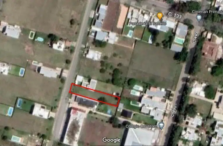 TERRENO 473M2 GORINA GONNET LA PLATA CALLE 489 E/ 133 Y 134 2