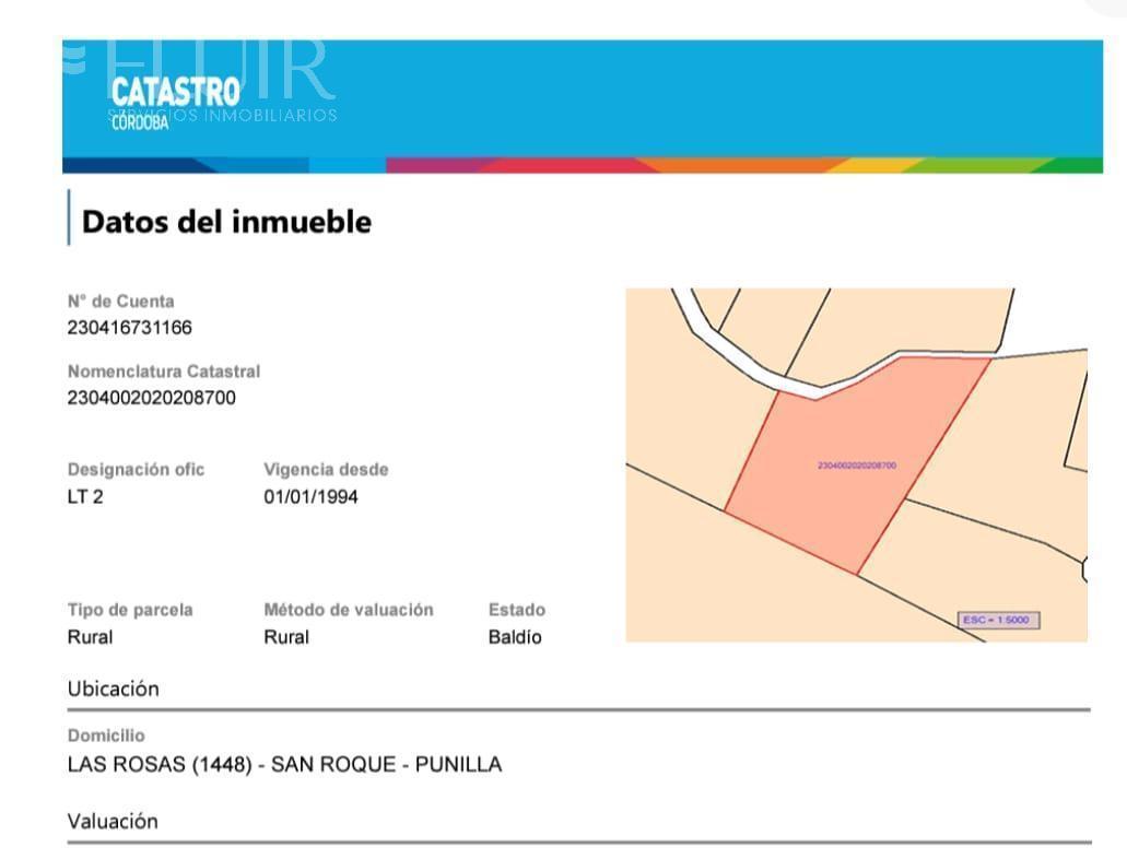 Vendo Terreno 11ha en Cabalango 4