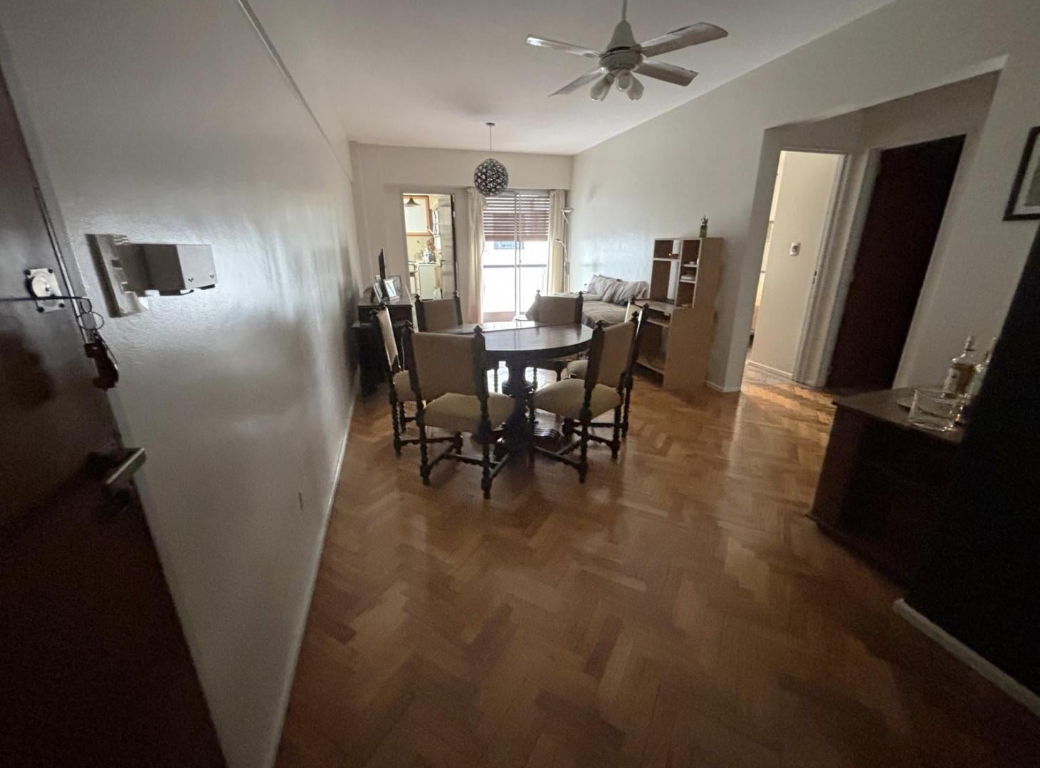 Recoleta Departamento 2 AMB 55 m2 Balcon Lavarropas