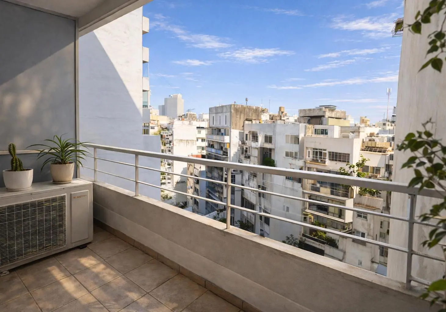 Monoambiente amoblado temporario en Recoleta con pileta y seguridad 24 hs 2