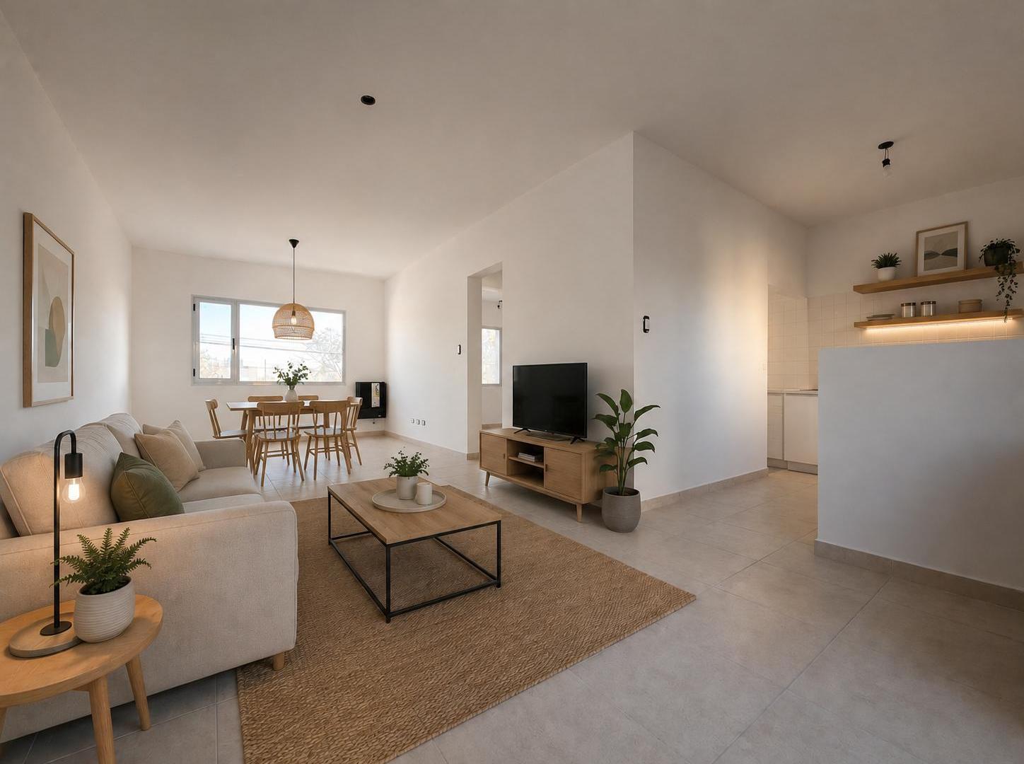 Departamentos a estrenar de 50 m² con 1 dormitorio y cochera B° Sarmiento, Luján