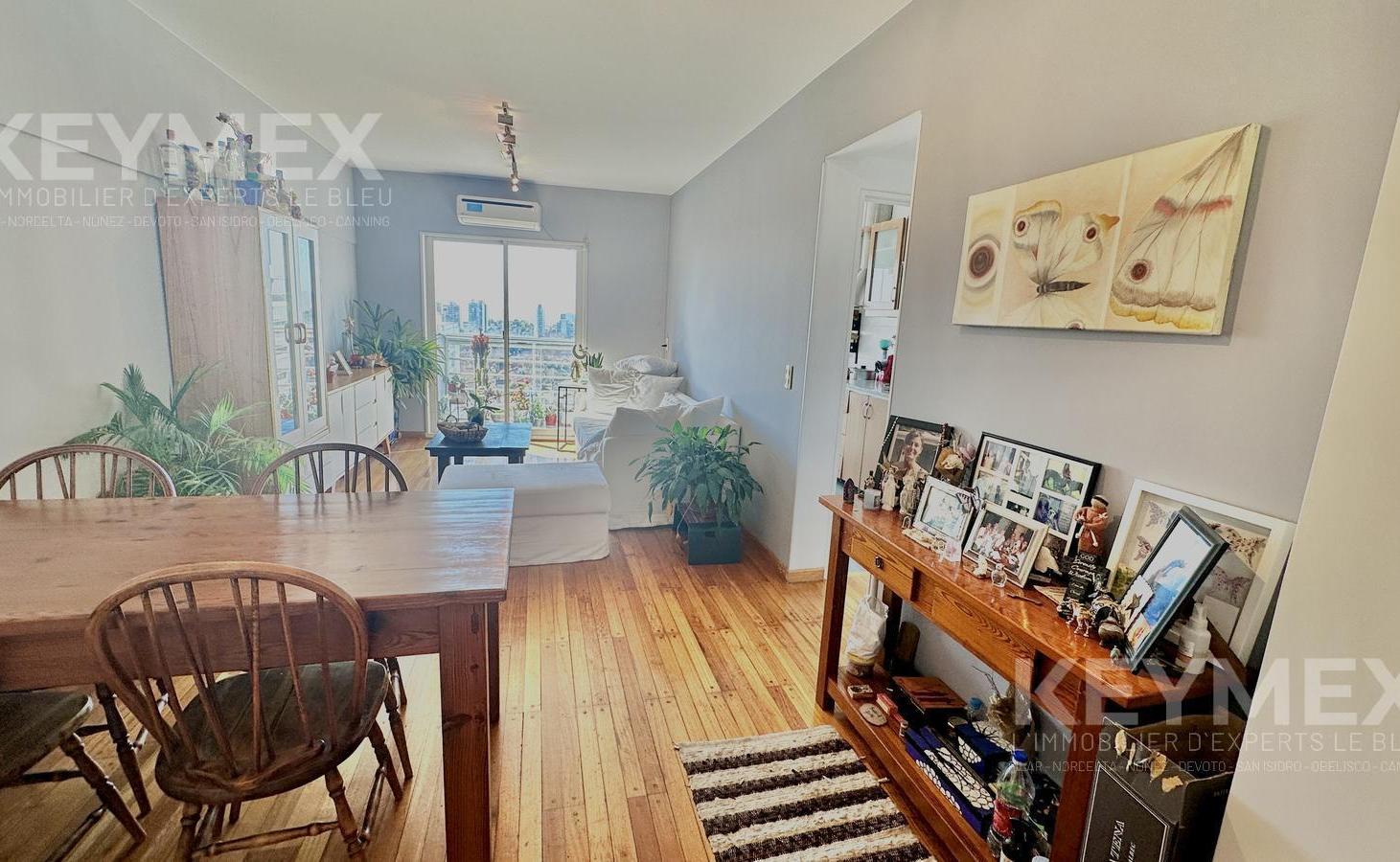 Venta Departamento 4 ambientes mas monoambiente independiente en terraza propia, vista al rio.-