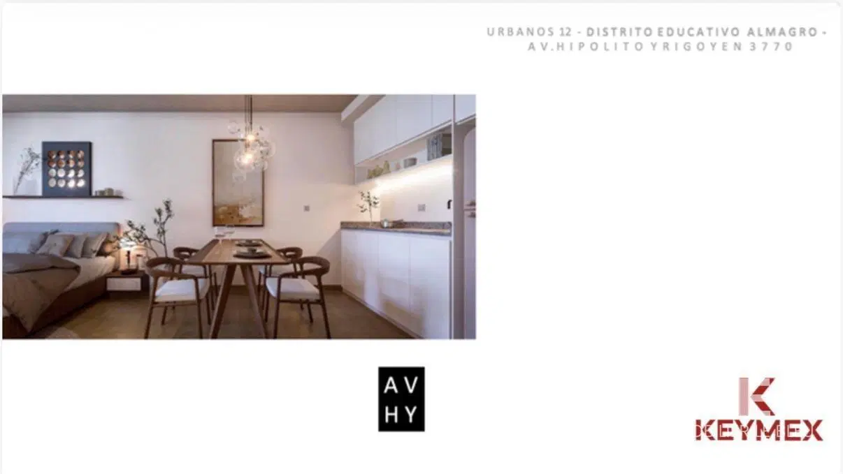 Departamento 3 ambientes con balcón, en Almagro. En construcción-entrega estimada mediados 2028. 4