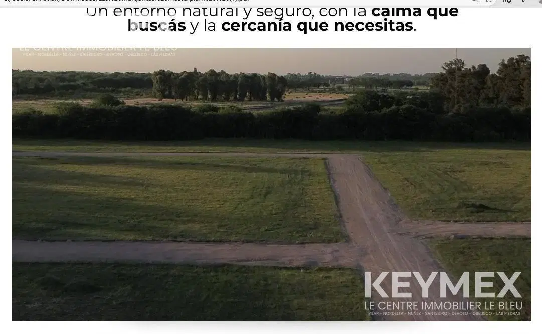 Lotes de 800m2 en Barrio Cerrado Las Margaritas (Financiación) 3