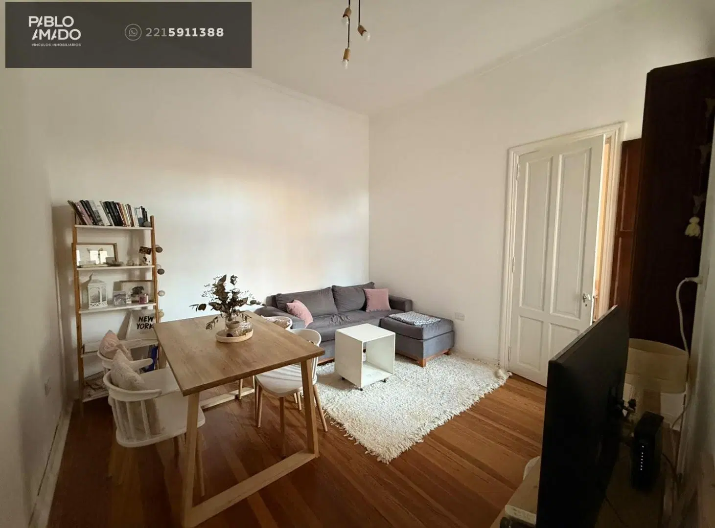 PH en 10 entre 58 y 59. 1 dormitorio con patio. Reciclado 3