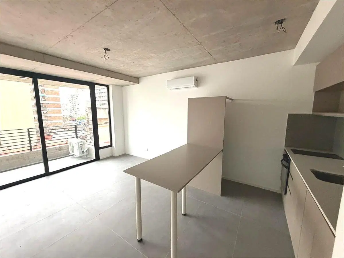 Monoambiente con balcón ¡A estrenar en edificio con Amenities! 3