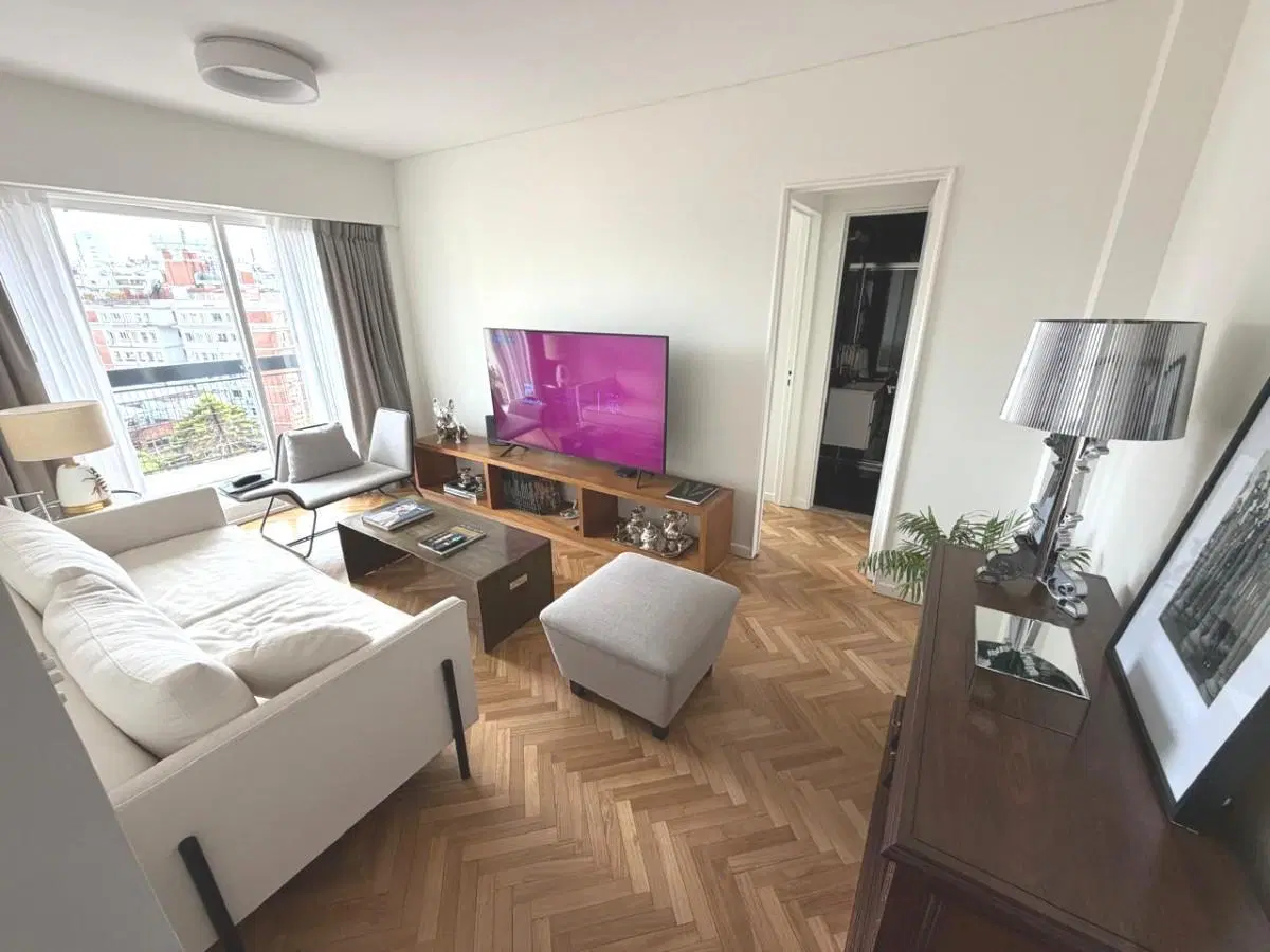 Departamento en alquiler de 2 ambientes en piso alto - amoblado 3