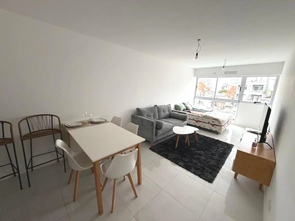 Monoambiente al contrafrente en edificio Full amenities 2