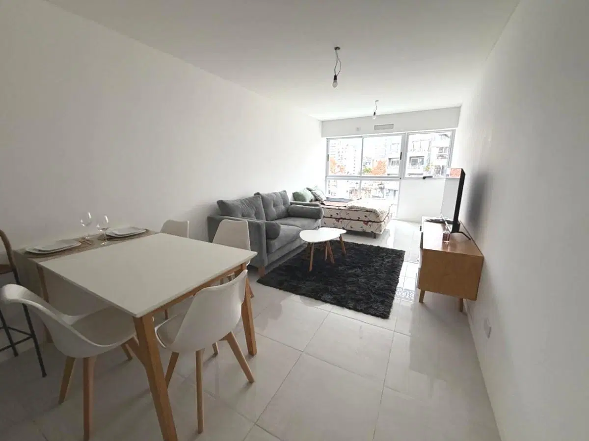 Monoambiente al contrafrente en edificio Full amenities 4