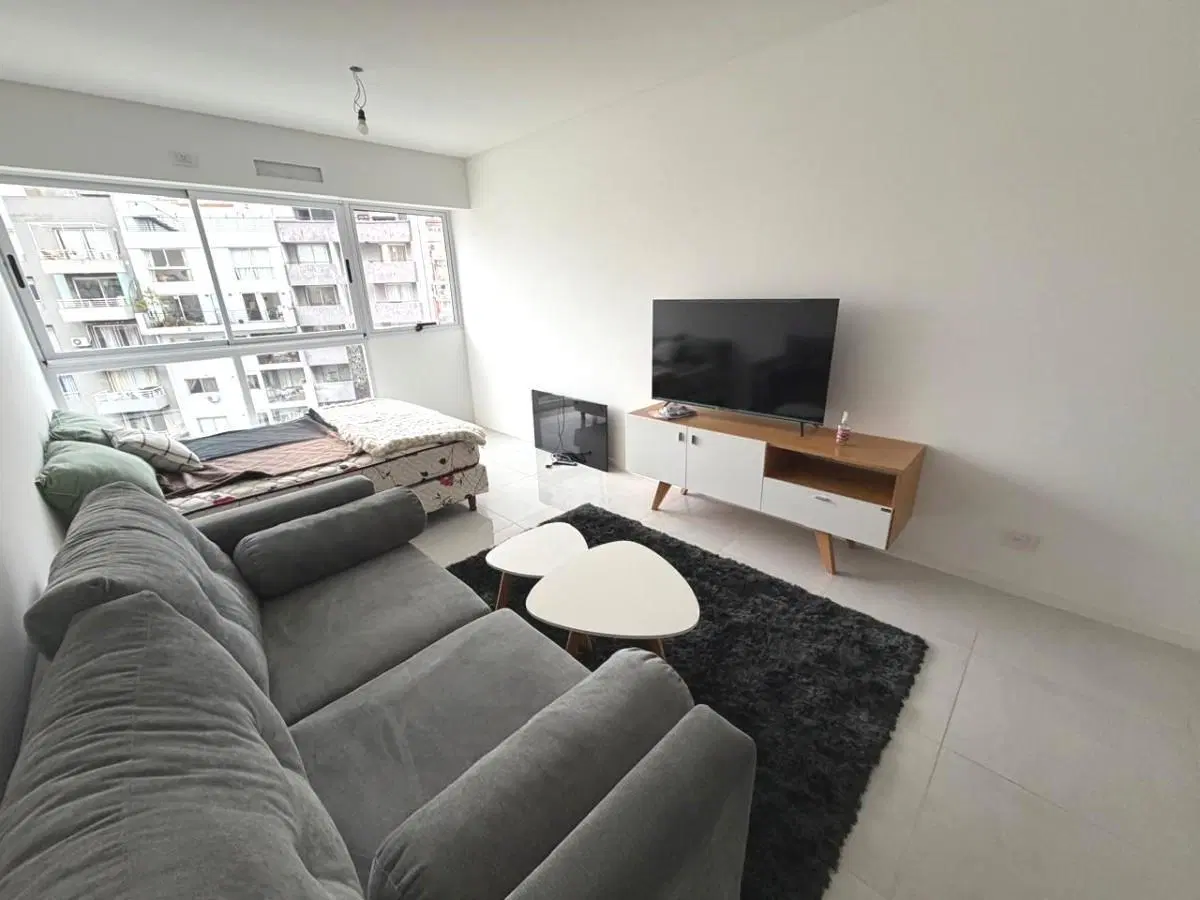 Monoambiente al contrafrente en edificio Full amenities 8