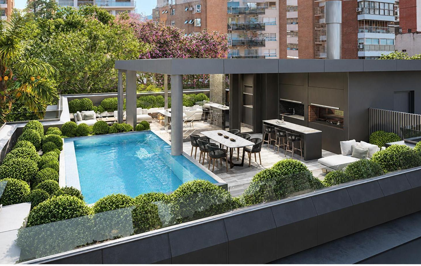 Foto de 3 ambientes con 2 cocheras y Baulera en edificio con FULL amenities, imagen 2