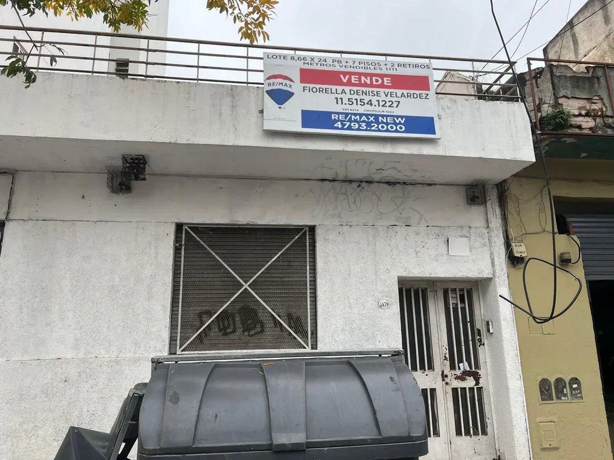 VENTA LOTE VILLA CRESPO, OPORTUNIDAD 2