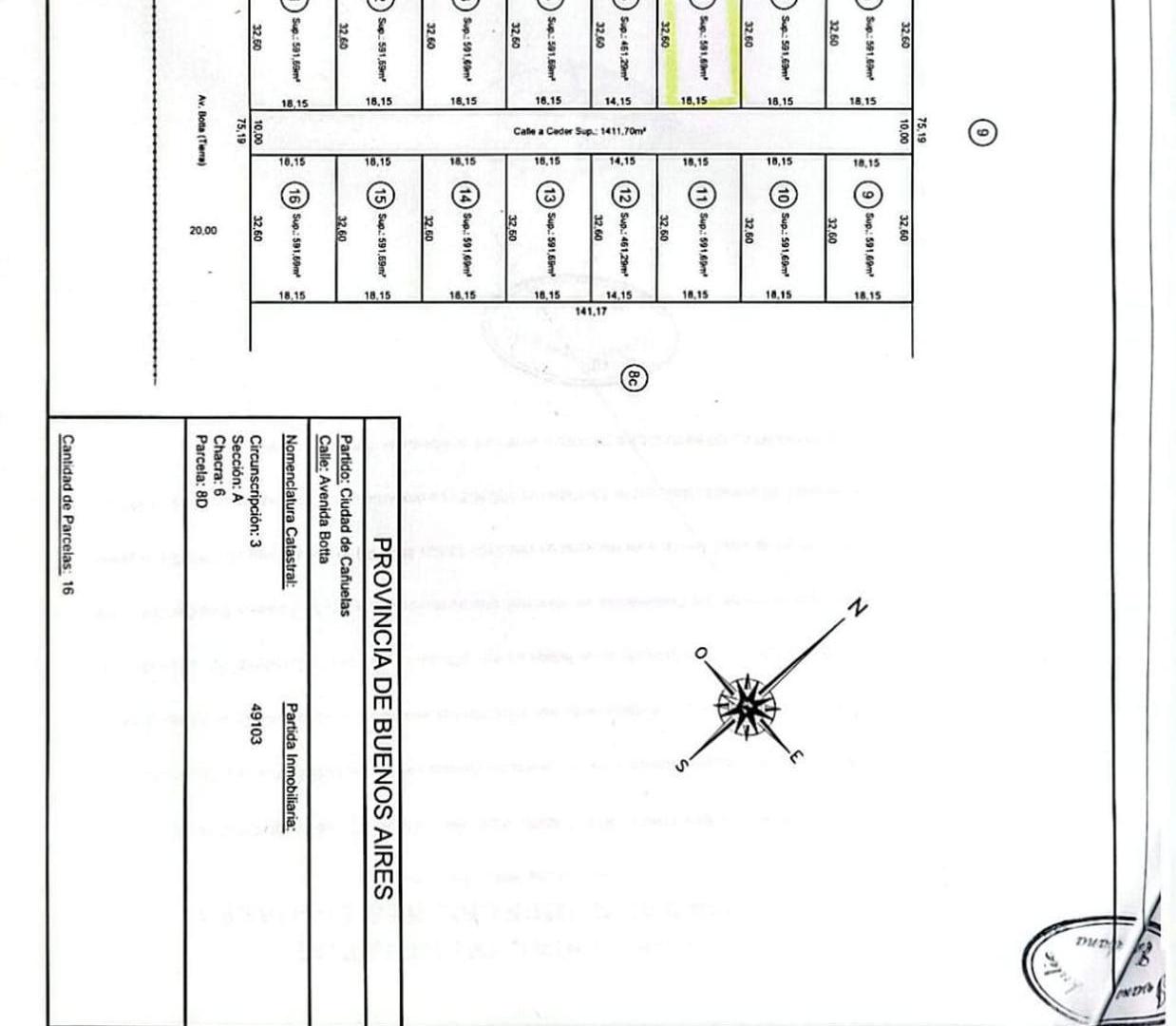 Foto de VENTA LOTE 448 m2 LUZ AGUA BARRIO CERRADO CAÑUELAS, imagen 5