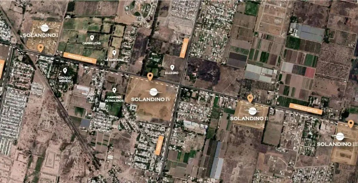 LOTE EN VENTA 600M EN SOL ANDINO 3 - GUAYMALLEN 2