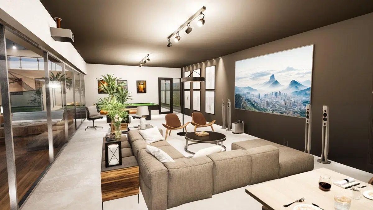 Casa en obra gris premium en Luján de Cuyo 2