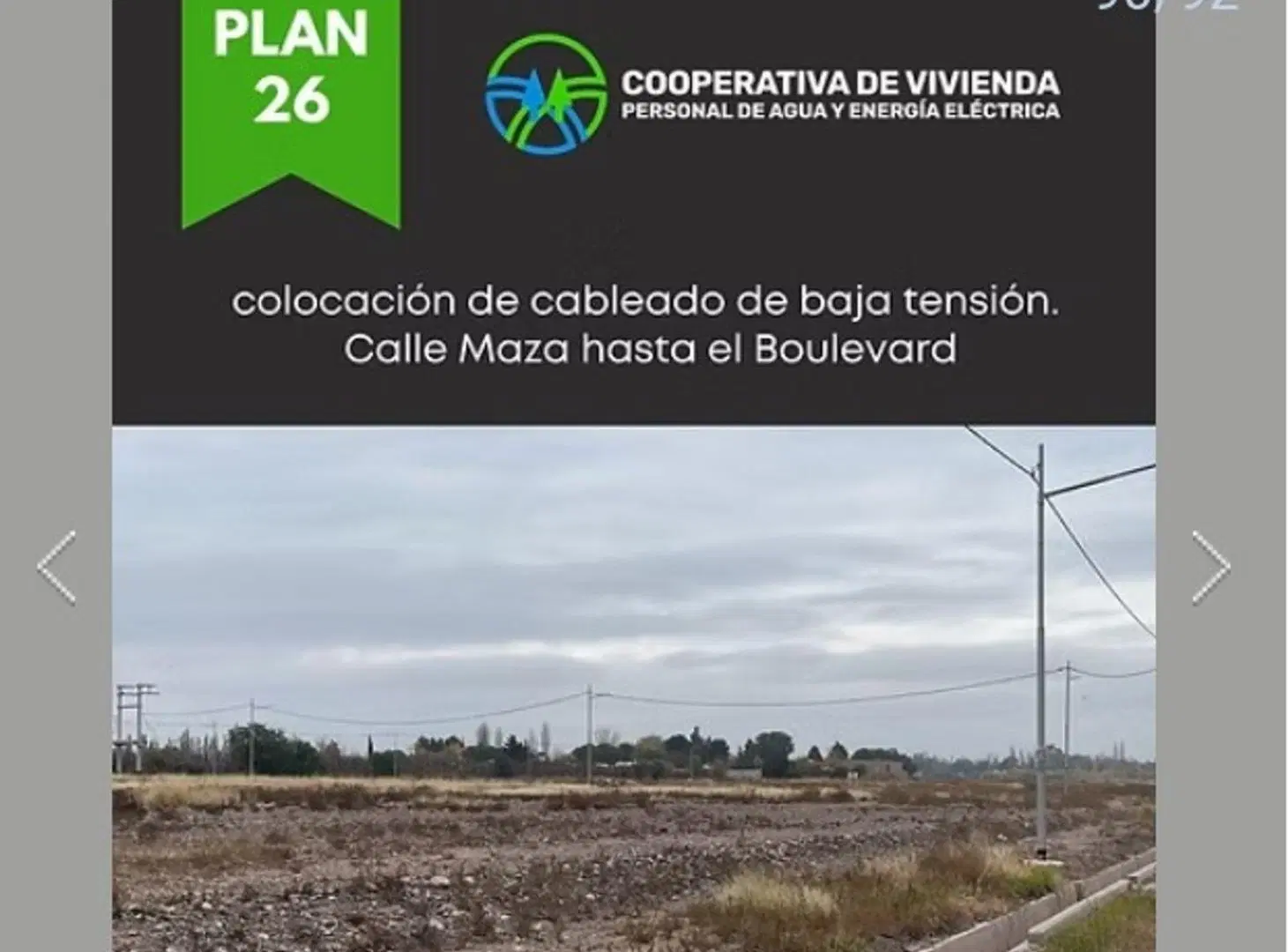 INVERSIÓN Venta lote 770 m² Plan 26 Agua y Energia 5