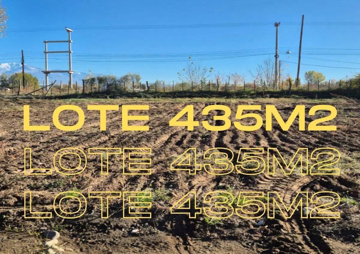 LOTE DE 478 m2.  TUPUNGATO 3