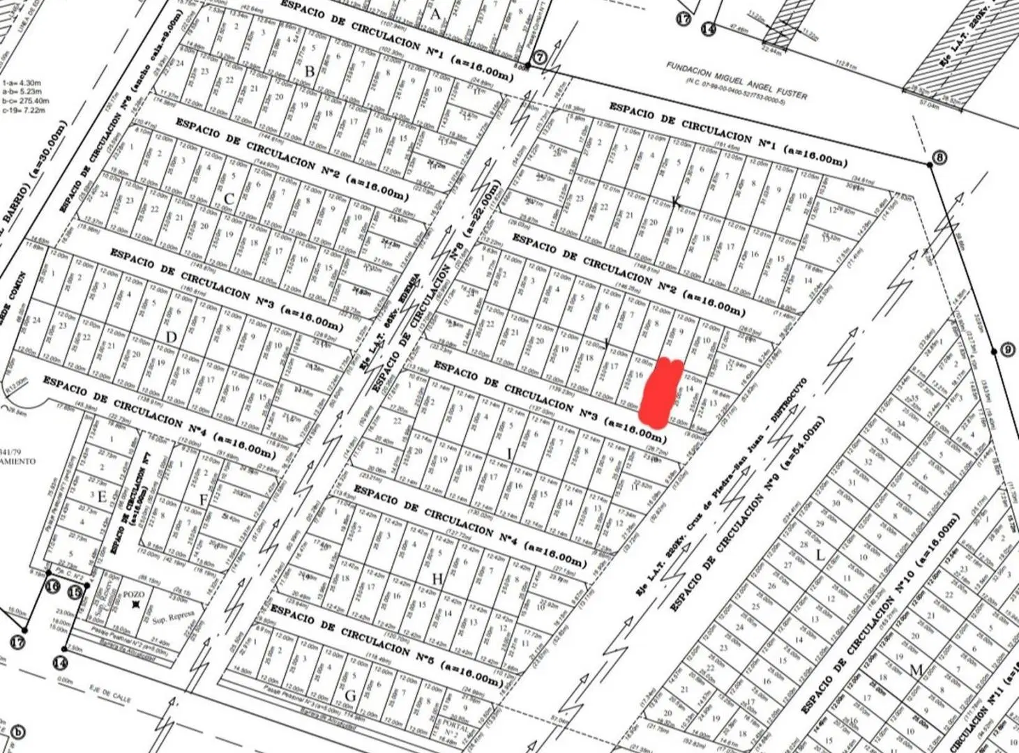 LOTE CENTRAL EN VENTA AMPROS VIII VIDELA ARANDA 4