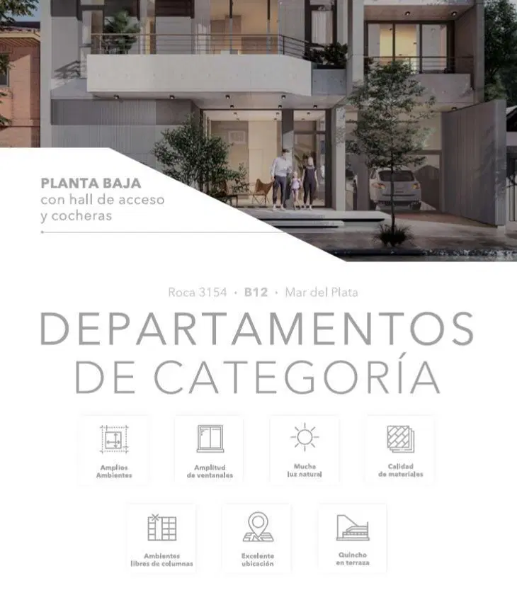 Venta Departamento 2 ambientes en pozo con cochera en chauvin 3