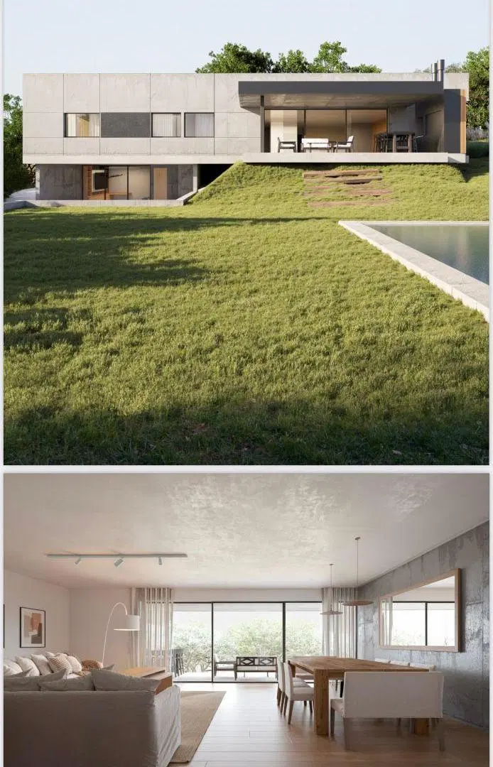 VENTA CASA - EL TERRON - A ESTRENAR - 3 DORM - LIVING COMEDOR - COCINA INTEGRADA - COCHERA 3 5