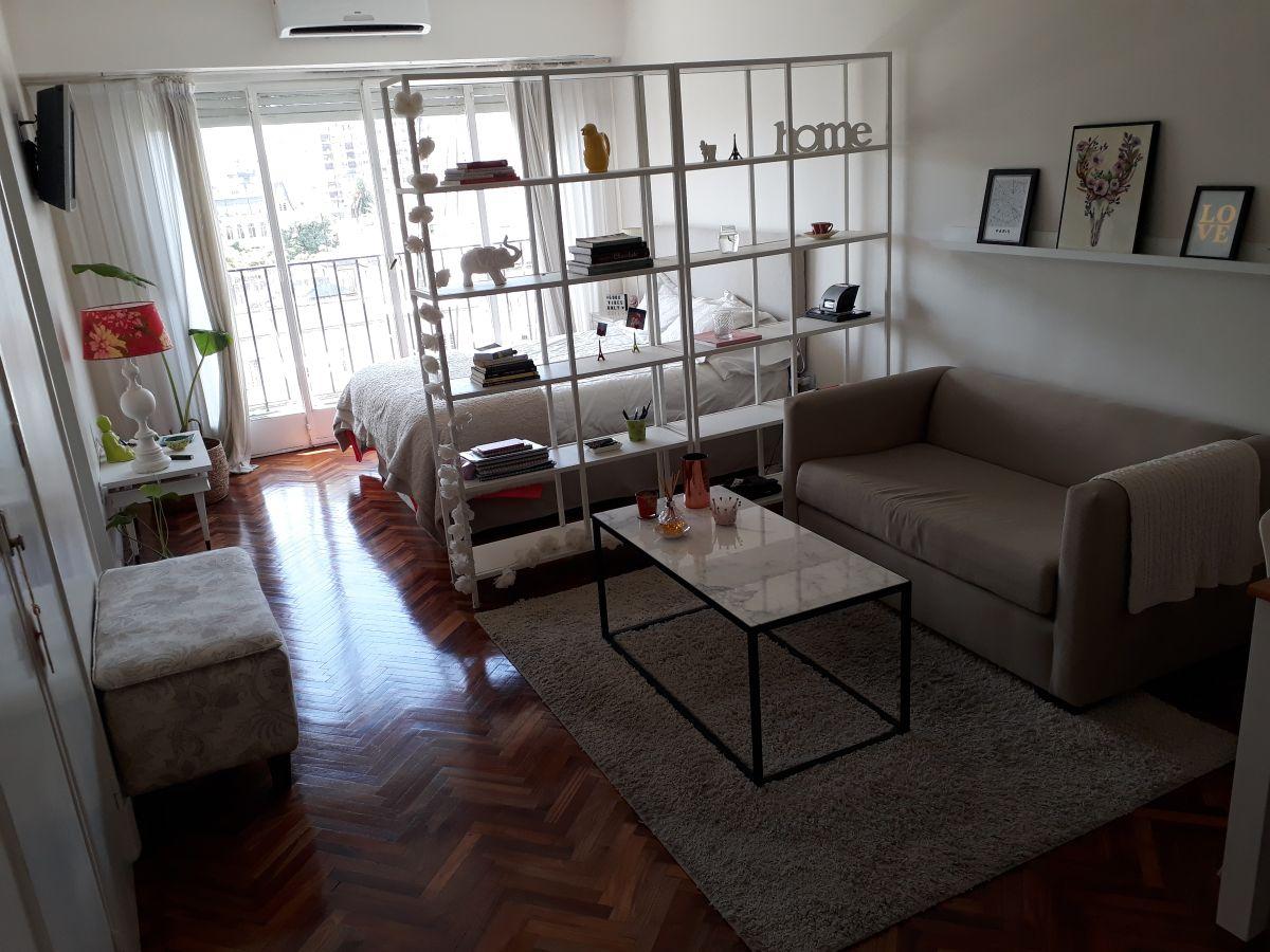 Foto de RECOLETA - 1c STA FE y CALLAO- MONOAMBIENTE DIVISIBLE - BALCON -VISTA, imagen 3