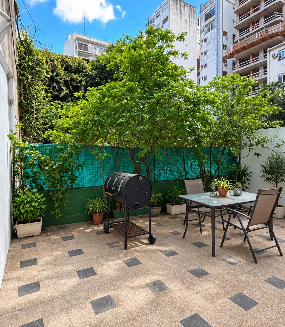 Foto de RECOLETA LINDÍSIMA PLANTA BAJA 3 AMBIENTES CON PATIO-JARDIN A MEDIA C, imagen 4