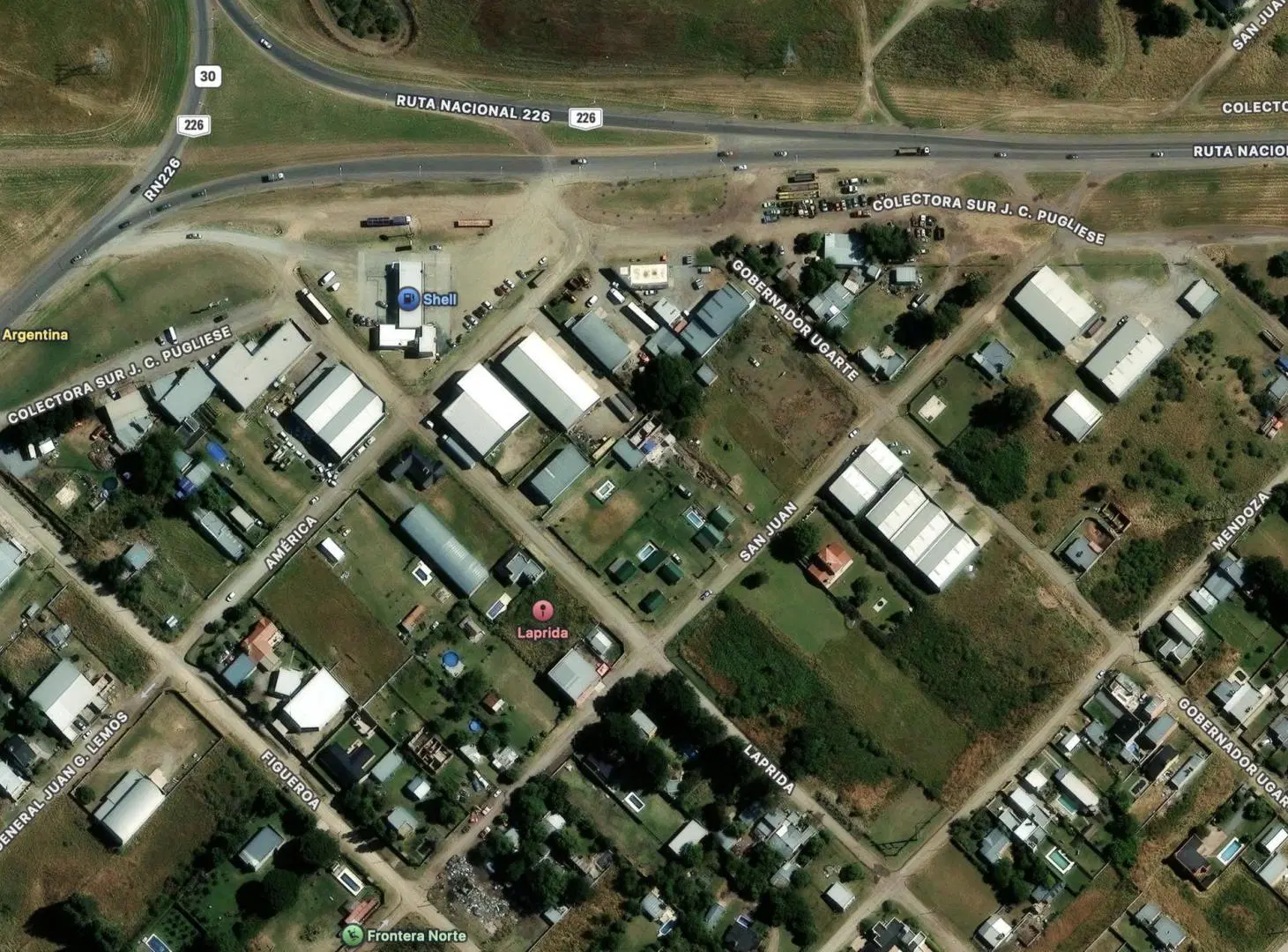 Lotes en venta en Tandil acceso ruta 30 y 226 ideal galpones 5