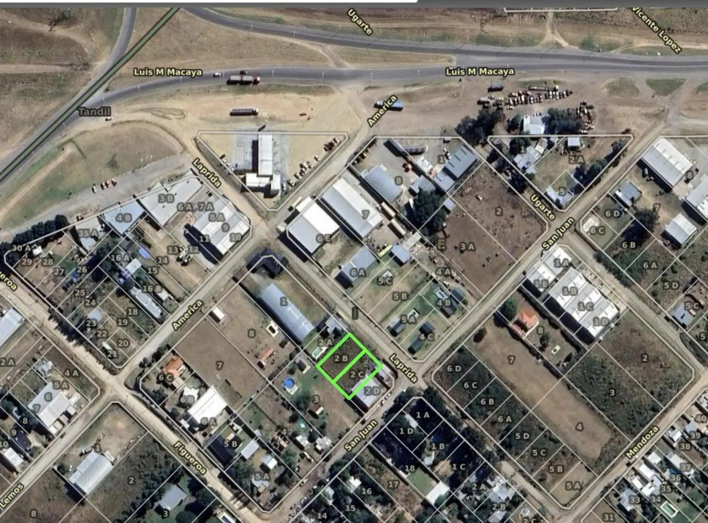 Lotes en venta en Tandil acceso ruta 30 y 226 ideal galpones 3