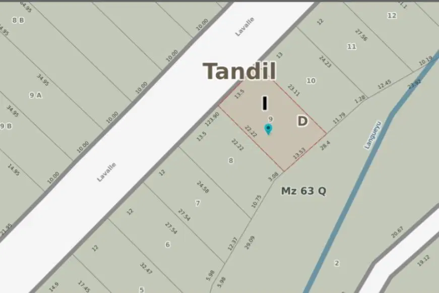 LOTE EN VENTA ZONA LA TANDILERA TANDIL 4